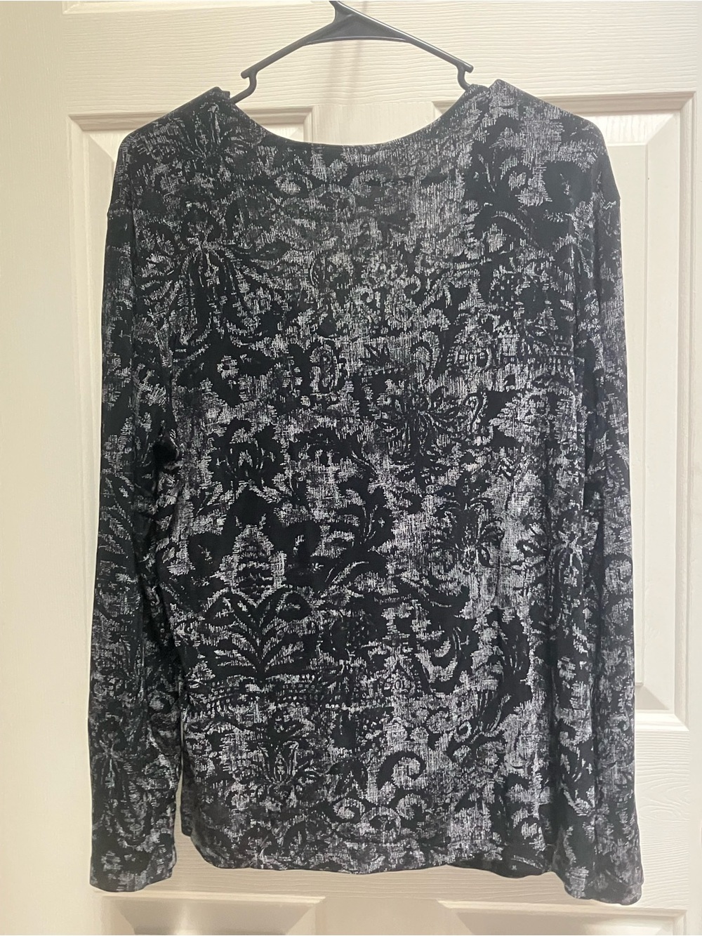 Chico's Black Travelers Stretch Top - Picture 3 of 3